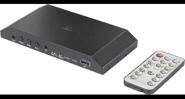 Renkforce RF-HVC-500 4 poorten Video Capture System USB Full HD resolutie, Livestream