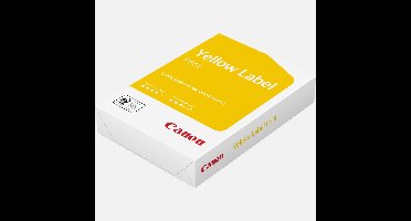 Canon kopieer/printpapier - Yellow Label Copy - PEFC - A4 - 80 grams - 1 pak a 500 vel