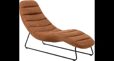 Ligstoel Charlie Bruin - Giga Living