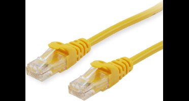 Equip 603162 netwerkkabel Geel 0,25 m Cat6a U/UTP (UTP)
