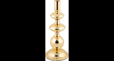 Present Time Kandelaar Dazzle Large - Goud - Ø10cm - Scandinavisch - IJzer - Moederdag - Moederdag cadeautje - Moederdag cadeau voor mama