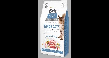 Brit Care Large Cats Power & Vitality Eend&Kip - Kattenvoer - 7 kg