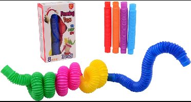 John Toy Fidget Tubes 8 in doosje 21x3cm