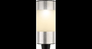 Decoris Solar prikspot - zilver - 14 cm - tuinverlichting - zonne-energie