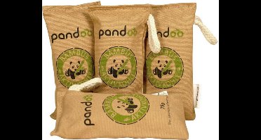 Luchtverfrisser - Bamboe - Houtskool - 4 x 75 gram - 4 x 75 gram