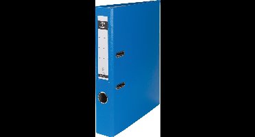 Pergamy Ordner A4 uit PP en papier, rug van 5 cm - Lichtblauw