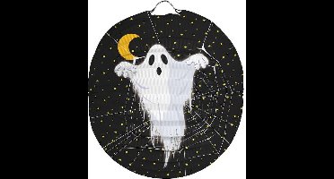 Folat - Lampion Spook 22 cm - Lampion sint maarten - lampionnen - Sint maarten optocht - lampionnen papier - Lampion Halloween