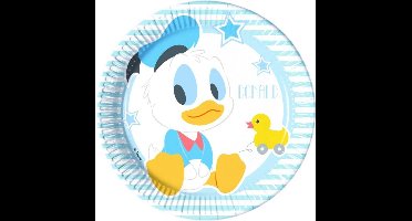 Disney Baby Donald Duck gebakbordjes ø 19,5 cm. 8 st.