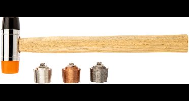 Uitdeukhamer - Ø 28mm - 250 gram - Met verwisselbare kop