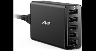 Anker PowerPort 5 Black PowerPort 5 Zwart