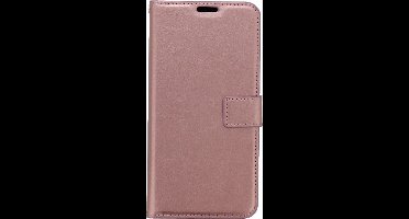 LuxeBass Boekhoesje geschikt voor Nokia 1.4 - Rosegoud - telefoonhoes - gsm hoes - telefoonhoesjes