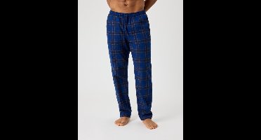 Björn Borg Core Flannel Pyjama Pants - heren pyjama- en loungebroek - meerkleurige print