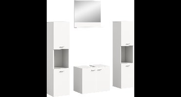 xonox.home badkamermeubel Boston/Tampa wit imitatie 137x186x33 cm