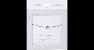 Depesche armband zilver met engel - modern sieraad cadeau.