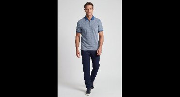 Baileys – Heren – Poloshirt – Korte mouwen – Seersucker - Strepen – Polo - Delft Blue – 615244-650