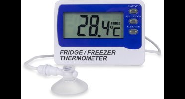 ETI - Diepvries / Koelkast Thermometer met Alarm - Max/Min Functie - Koelkastthermometer