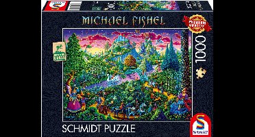 Schmidt - Legpuzzel - Fantastische sprookjeswereld - Michael Fischel - 1000 stukjes - Volwassenen - vanaf 12 jaar