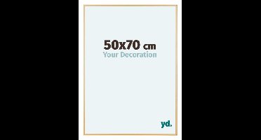 Your Decoration - Puzzellijst 68x98 cm - Goud Vintage - Puzzellijst 1500-2000 stukjes - Aluminium Fotolijst - Kent