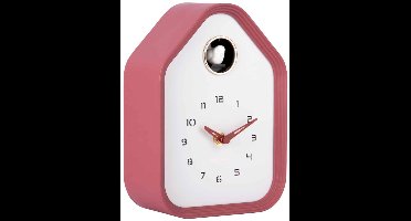 Karlsson Wandklok Reina Cuckoo - Bordeaux - 7.4x14.4x20.4cm - Wandklok Modern