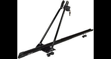 Enkele stalen fietsendrager zwart