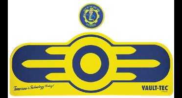 Fallout Desk Pad & Coaster Set Vault-Tec