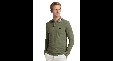 Hugo Boss polo lange mouw groen