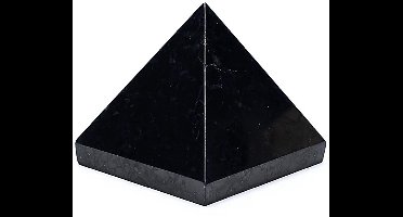 Shungiet piramide - 6x6 - Mineraal - M