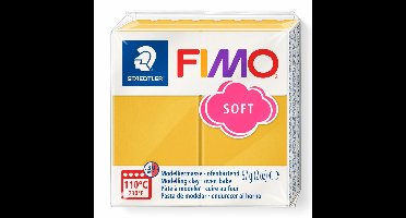 Fimo boetseerklei soft Mango Caramel 56g ovenhardend creatief.