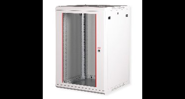 ROLINE 19-inch wandbehuizing Basic Plus 18U, 600x600 BxT grijs