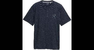 Tom Tailor - T-shirt - Heren - XXL - Blauw - Katoen - 1046763