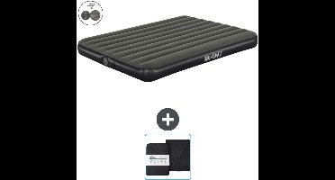 Bestway luchtbed - 2-Persoons - 152 x 203 x 25 cm - Groen - Inclusief pomp en Hoeslaken