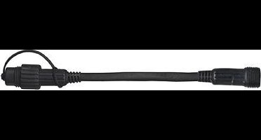 Star Trading 10m verlengkabel voor Star Trading 24 verlichtingssysteem, XL-verbindingskabel voor buitenverlichtingssysteem, zwart, IP44