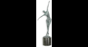 Danser - Bronzen beeld - Abstract - 57,2 cm hoog