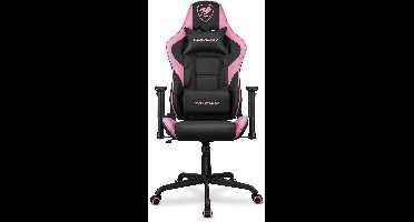 COUGAR Armor Elite Premium PVC Lederen Gamingstoel met 2D Verstelbare Armleuningen - Zwart/Roze