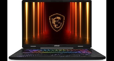 MSI Pulse A17 AI+ C3XWGKG-013NL Copilot+ PC AMD Ryzen AI 9 HX 370 Laptop 43,2 cm (17") Quad HD+ 32 GB DDR5-SDRAM 1 TB SSD NVIDIA GeForce RTX 5070 Wi-Fi 6E (802.11ax) Windows 11 Home Zwart