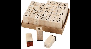 Creativ Company Stempels Romantisch alfabet