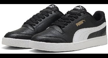 PUMA Puma Shuffle Unisex Sneakers - Puma Black-Puma White-Puma Team Gold