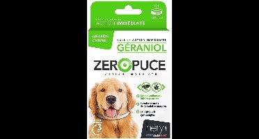 Martin Hery Zeropuce Vlooienband Hond Geraniol Zonder Chemicalien