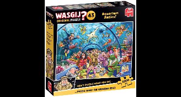 Wasgij Original 43 - Aquarium Capriolen! - 1000 stukjes puzzel - Legpuzzel