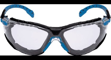 3M veiligheidsbril - SOLUS - blauw/zwart frame - S1101KIT