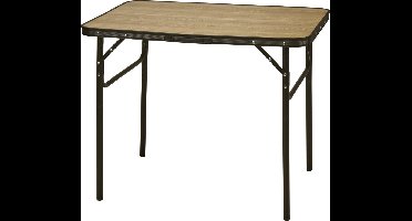 Redcliffs inklapbare campingtafel - 90 x 60 cm - Hout look