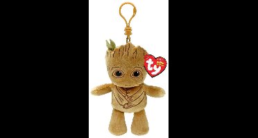 Ty Marvel sleutelhanger - Groot pluche clip 12 cm.