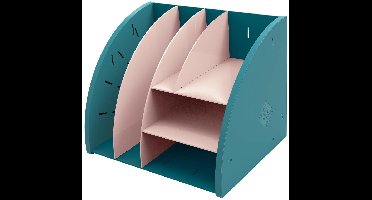 Exacompta Bureau organizer The Organizer Skandi - Pacific blauw/Nude - 394606D