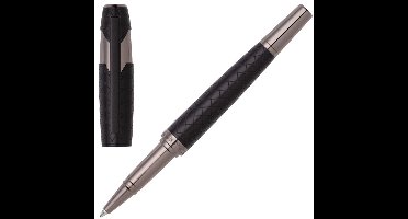 Hugo Boss - HSS2525A - Rollerballpen - zwart - Chevron