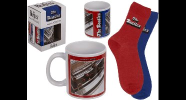 Cadeauset The beatles - mok en sokken - cadeauset - muziekband - giftset - fan - muziekliefhebber
