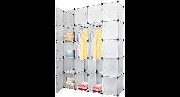 ApexArte® Dressing Kasten - Kledingkast - Kledingkasten Slaapkamer - Organizer