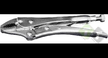 Griptang met gebogen bek, 10 duims(250mm), Grip tang