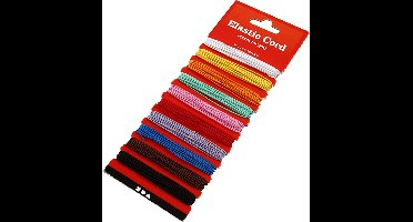 Elastisch koord, dikte 1 mm, 10x3.50 m/ 1 doos