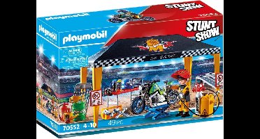 PLAYMOBIL Stuntshow werkplek tent - 70552