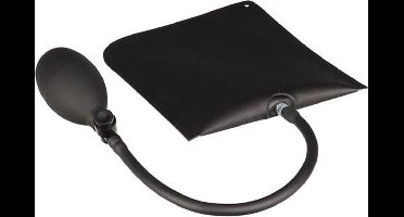 Toolland Montagekussen Met Pomp 150 Kg 17 Cm Pvc Zwart 2 Stuks